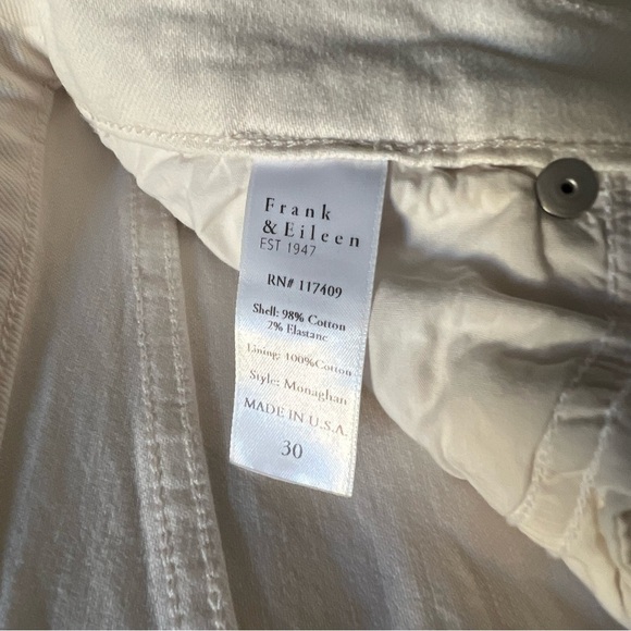 Frank & Eileen Monaghan Mom Jeans in Cream - Picture 15 of 16